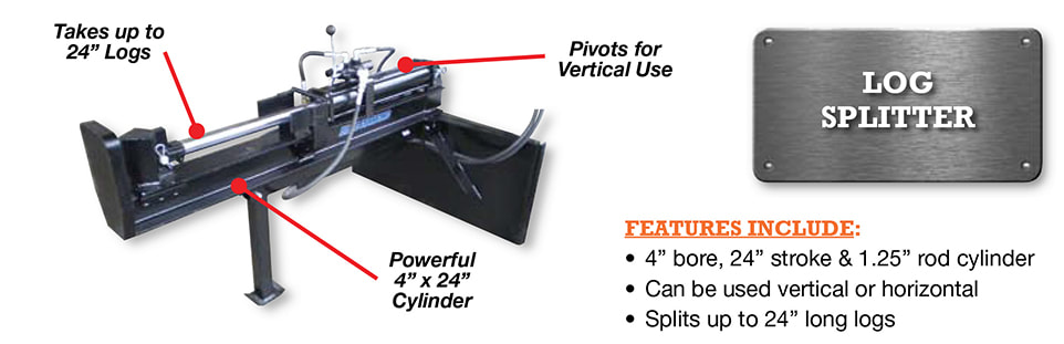 Blue diamond log deals splitter